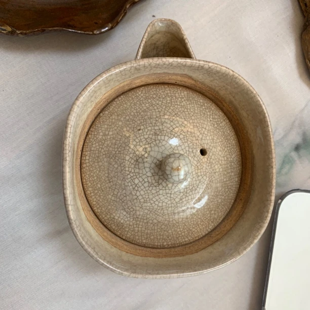 萩烧，宝瓶，盖碗，老萩