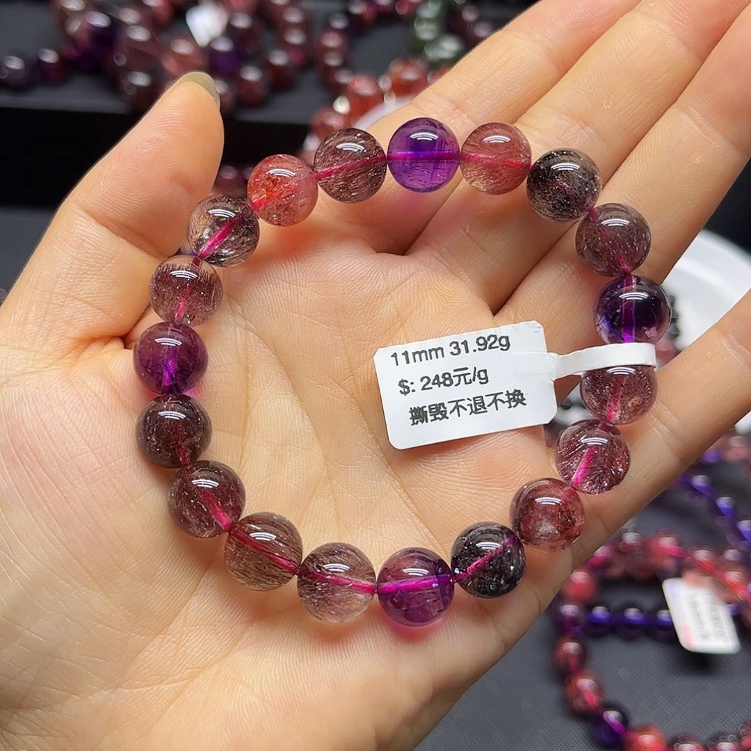 水晶手链未镶嵌天然水晶