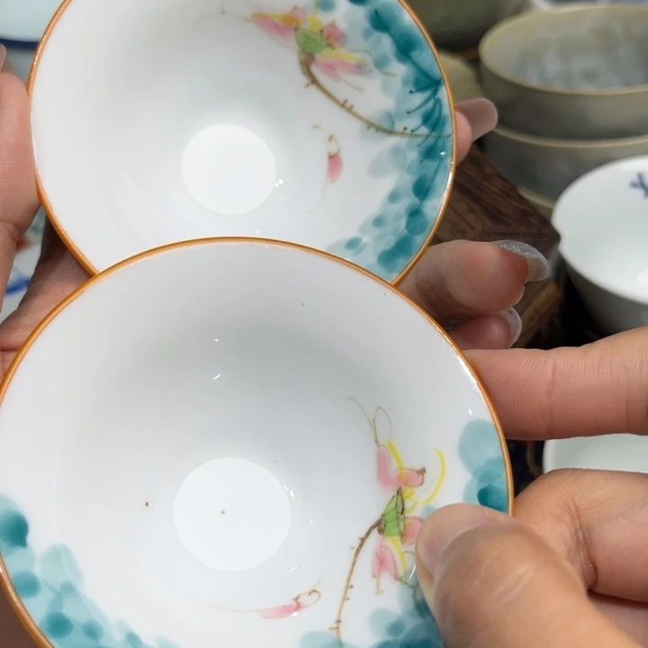 2只微瑕茶具茶具茶具