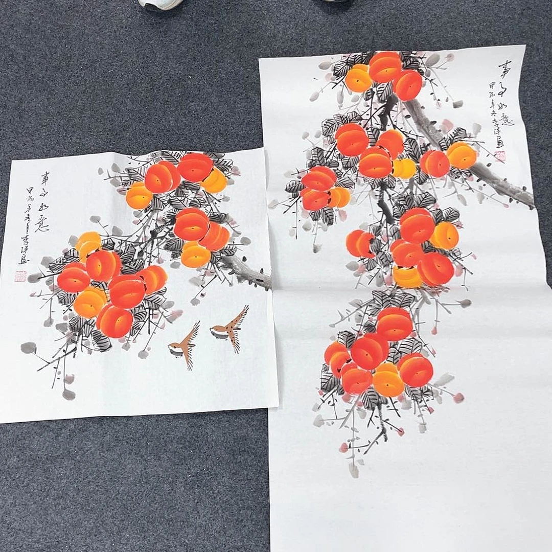 国画宣纸国画作品纯手绘