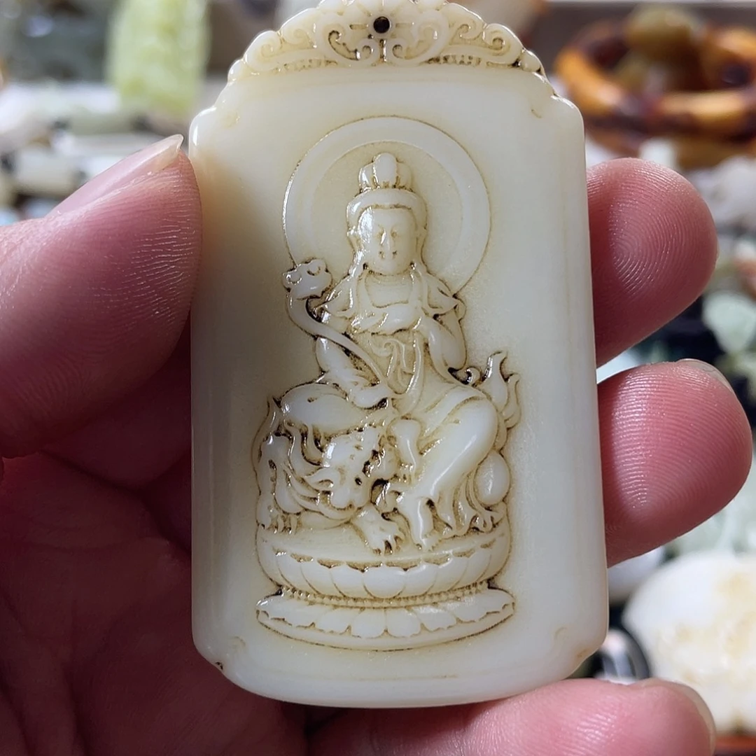 真***寻和田玉未镶嵌颈饰