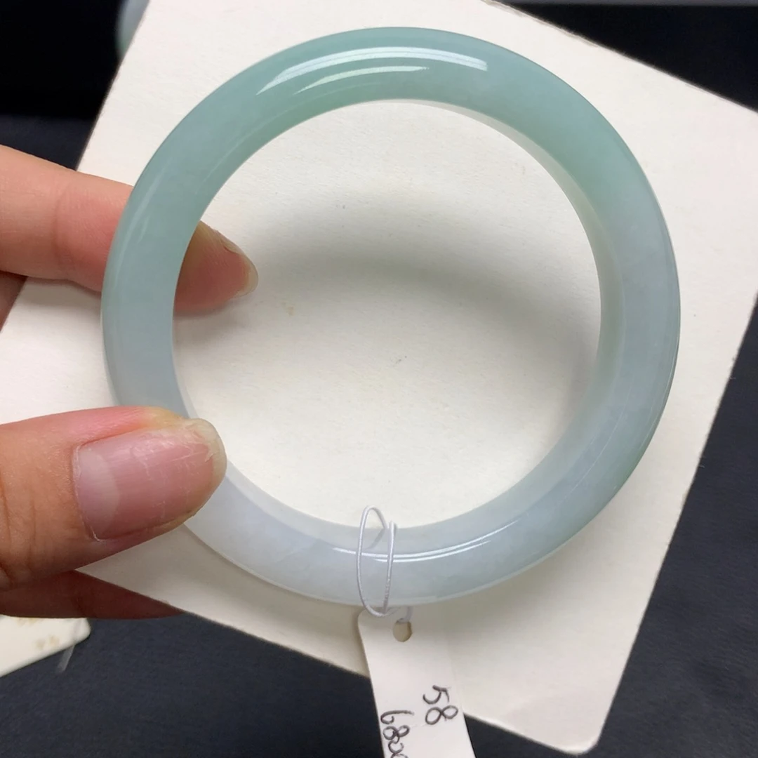 翡翠手镯未镶嵌10号48小时鉴赏期