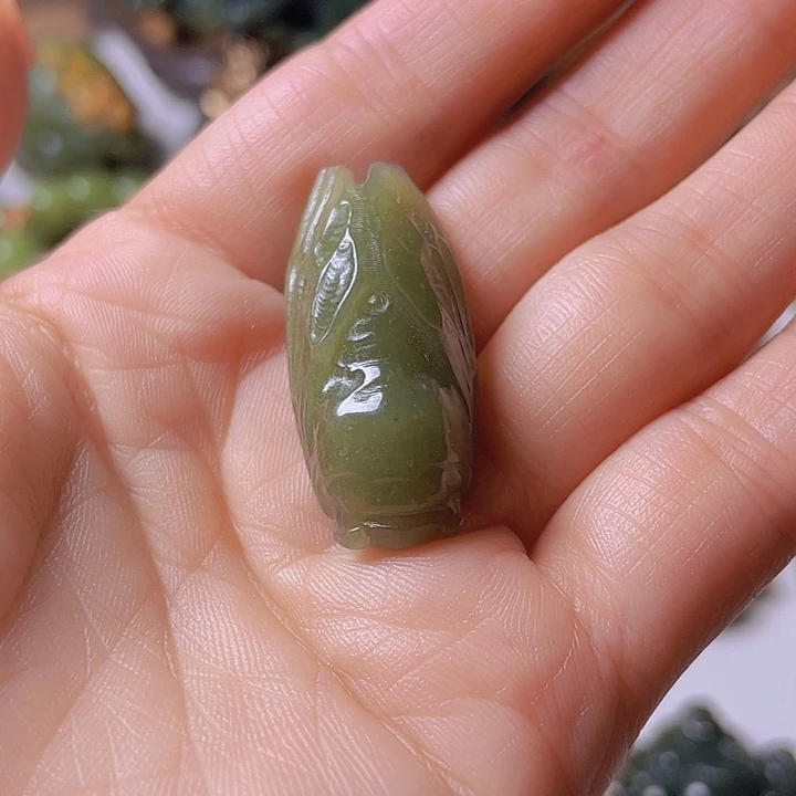 和田玉挂件未镶嵌秋****3