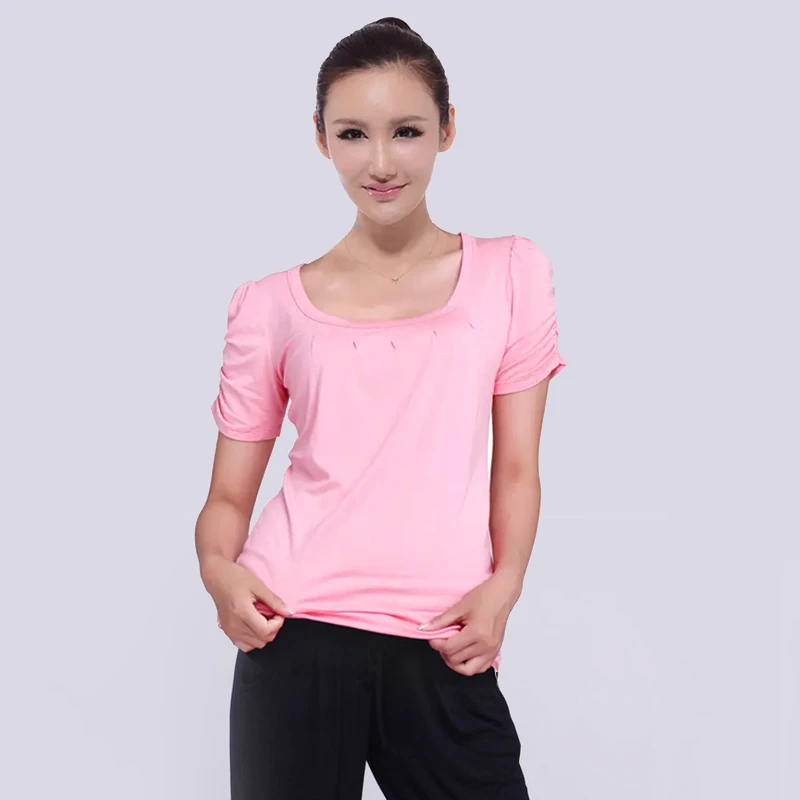【镜子专场】（运费补贴）夏季短袖T恤时尚人棉修身打底衫YM953
