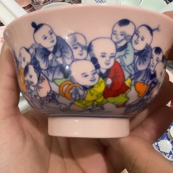 陶摆件景德镇陶瓷主人杯23455
