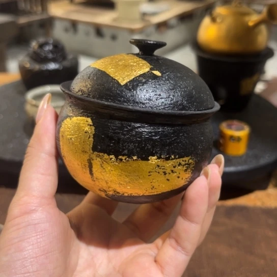 景德镇鱼和熊手工手工陶艺