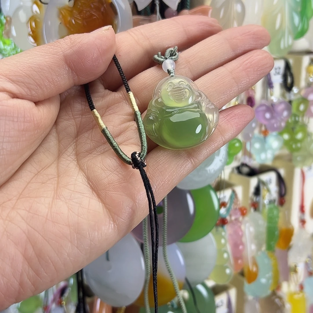 虞***️玛瑙/玉髓未镶嵌颈饰