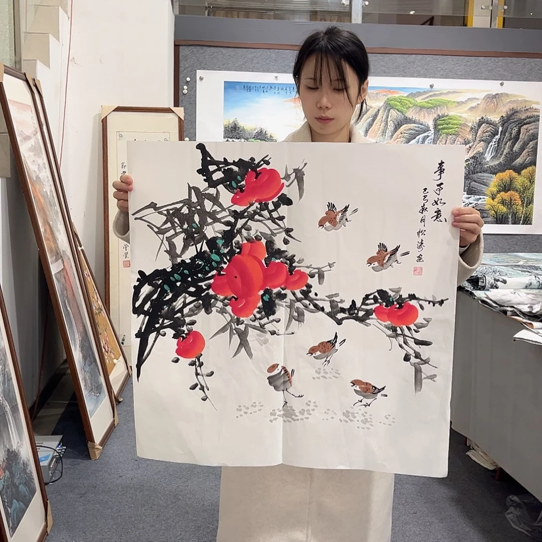国画LT国画单幅任发