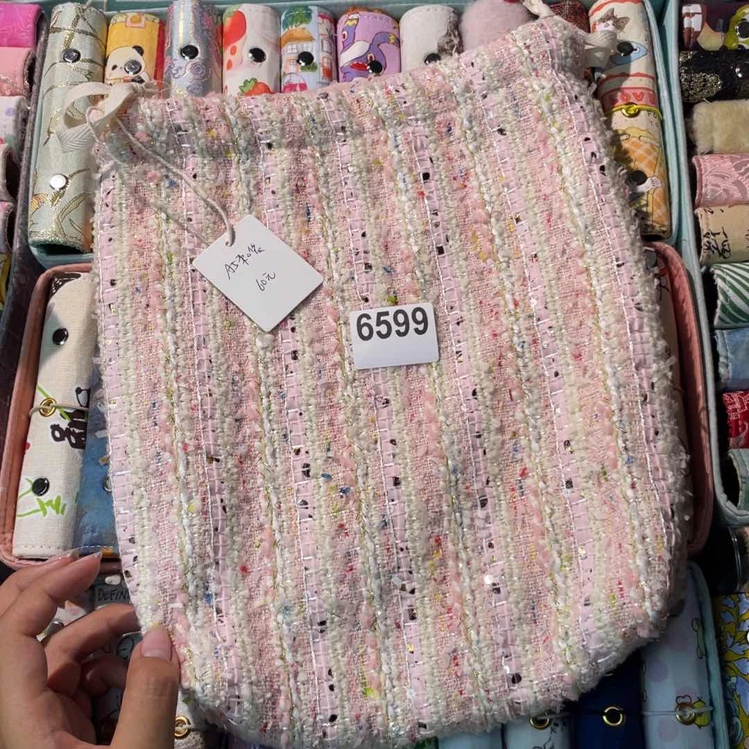 刺绣a5束口袋6599。