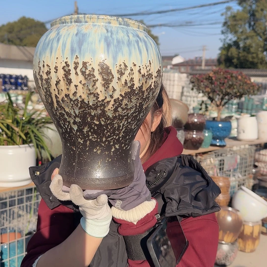 王嫂花盆1206-386高26口16