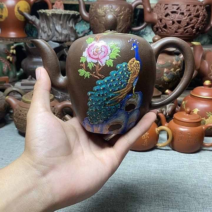 茶壶紫砂宜兴紫砂壶工艺品
