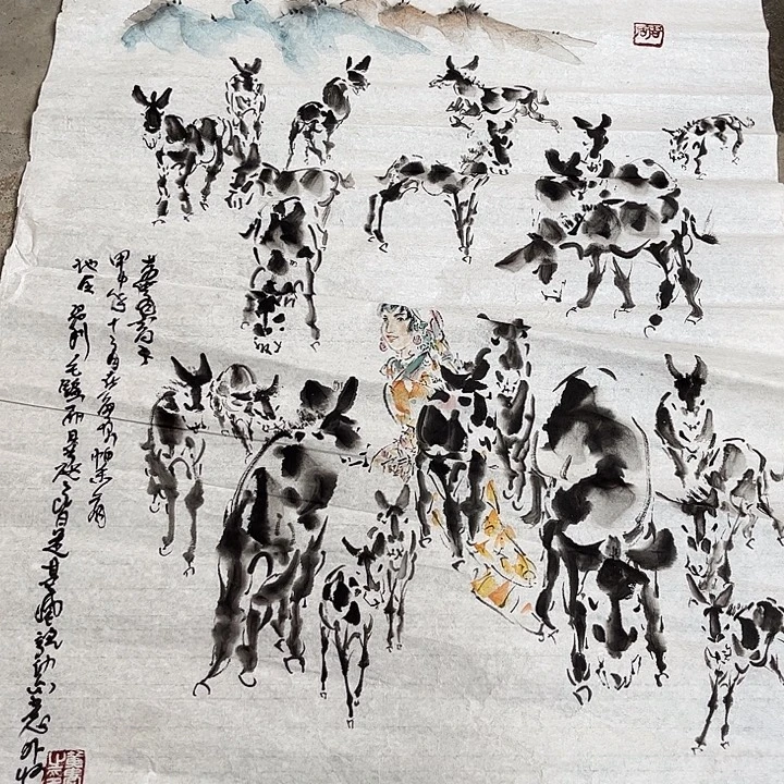 摆件，轴坏，破损，水渍都是正常的
