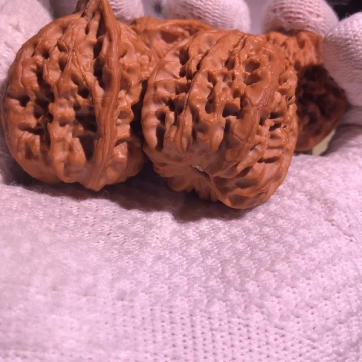 文玩核桃把件，**，佛肚