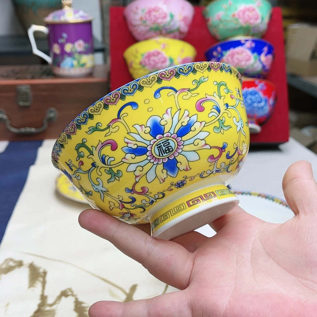 【闪购商品】珐琅5英寸8黄。。。。