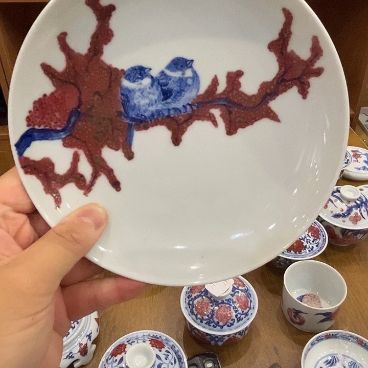 青花釉里红壶承特惠