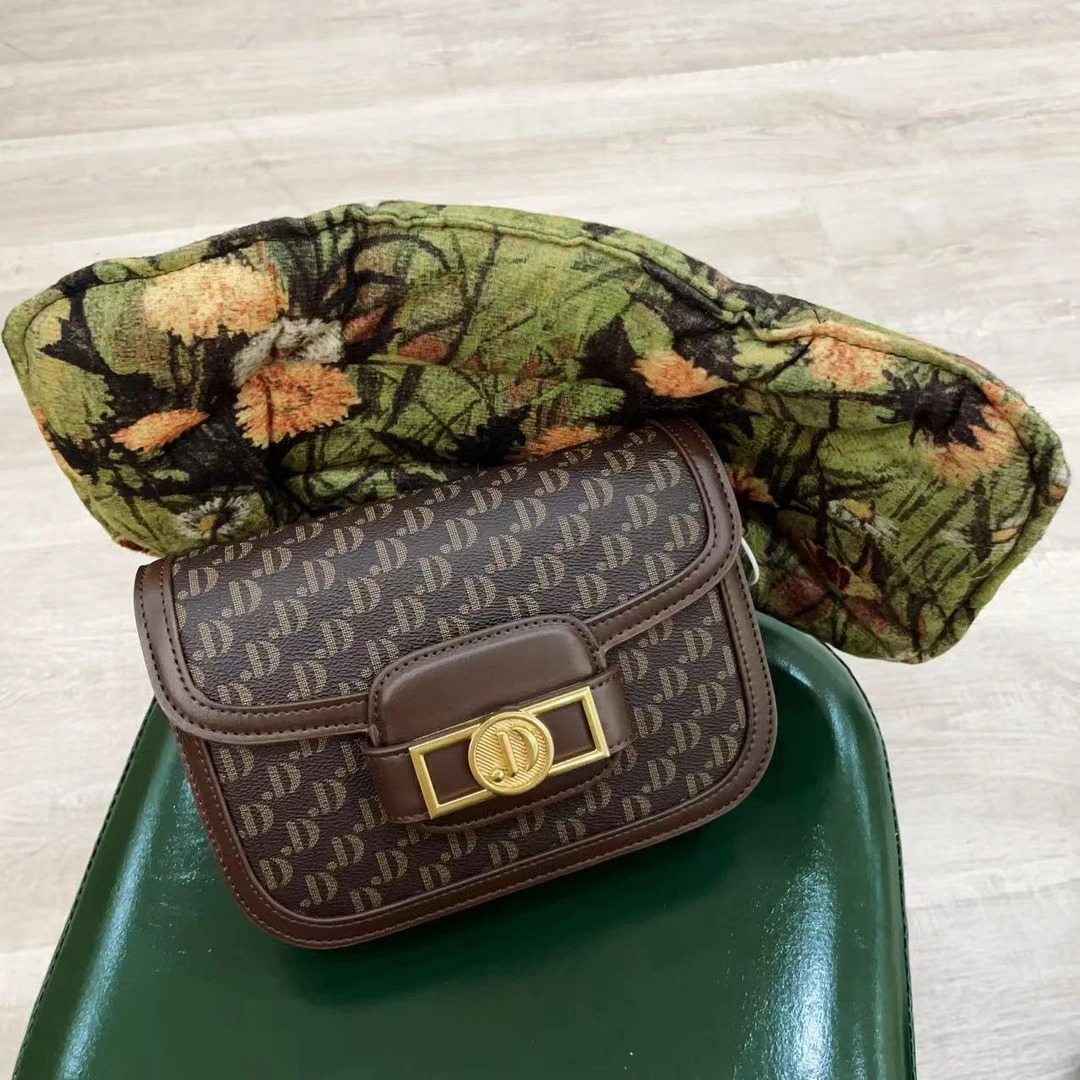 86705#咖啡色【尺寸：长-宽-高-】潮流气质休闲百搭时尚女士单肩包