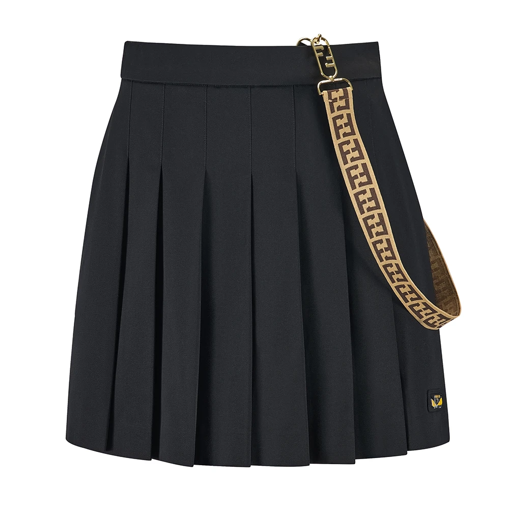 FENDILOR小怪兽25款女士百褶裙 D397B896311A