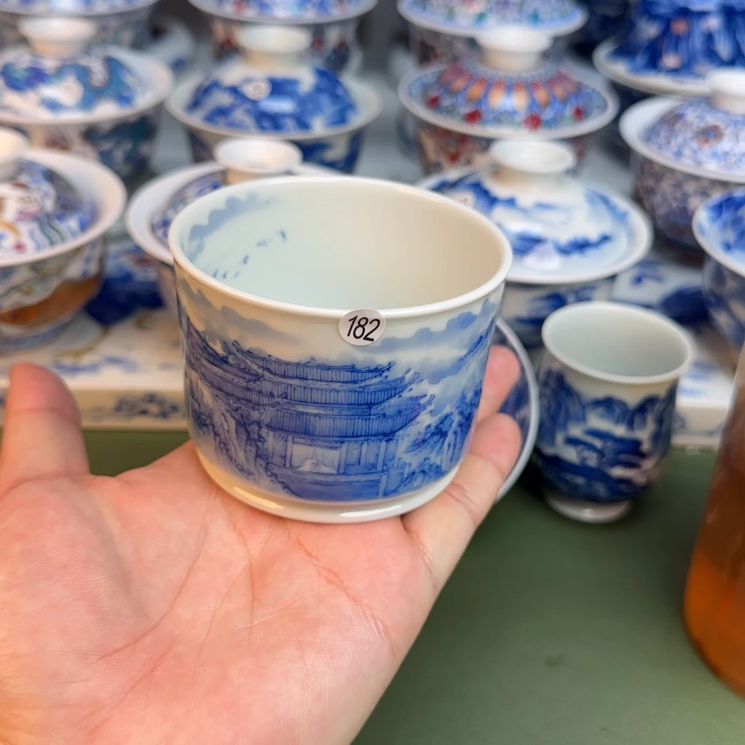 彦祖纯手工手绘茶具182