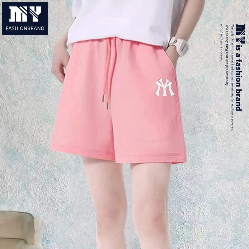 MY女士时尚运动短裤女款夏天爆款2025新款五分裤超短白色黑色外穿