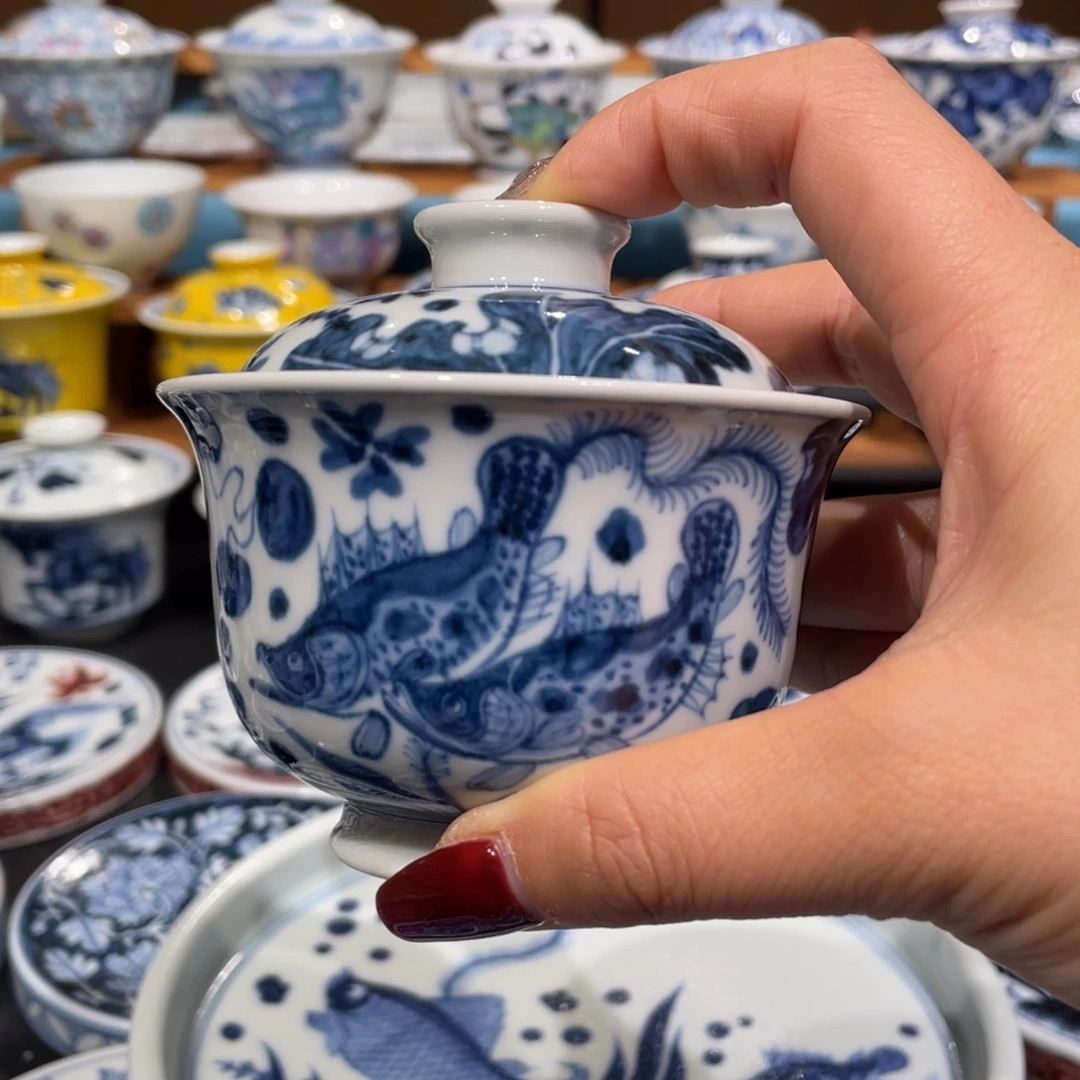 景德镇陶瓷手工手绘