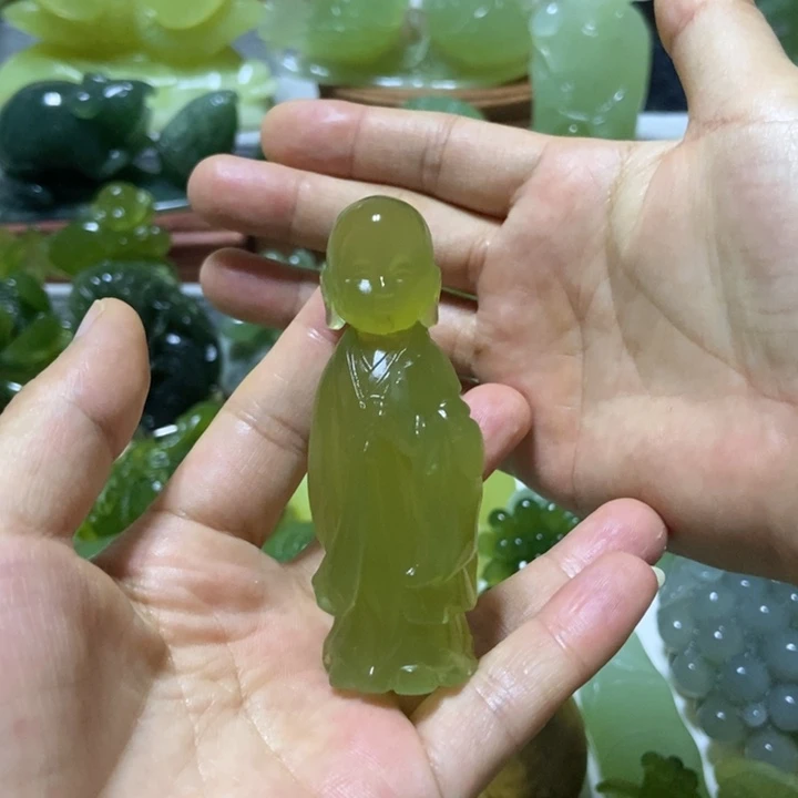 【闪购商品】蛇纹石玉未镶嵌把件?*