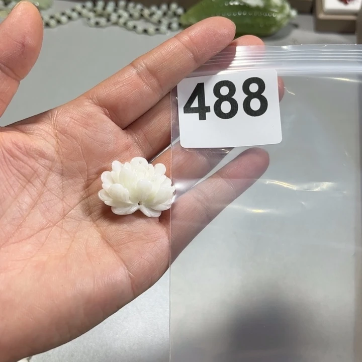 蛇纹石玉耳饰未镶嵌焱**熹