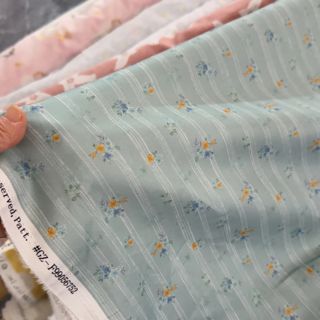 棉纯棉60支加密贡缎1米价X1.1米宽D