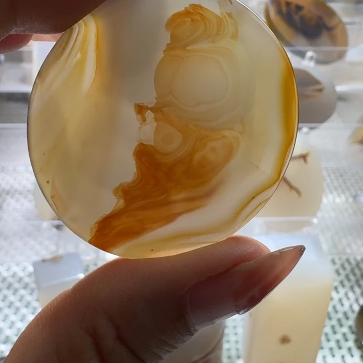 玛瑙/玉髓未镶嵌项链