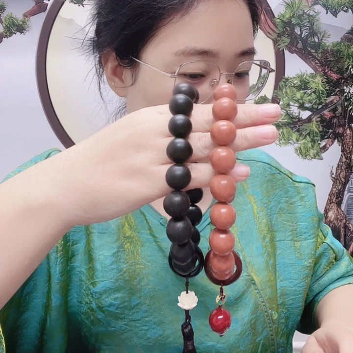 祆***旭1.8息肌丸黑色手持➕1.8贵妃经络手持