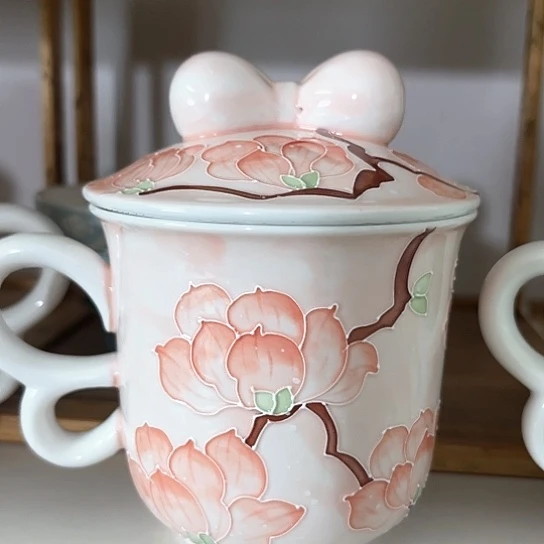 手绘高温釉下彩陶瓷