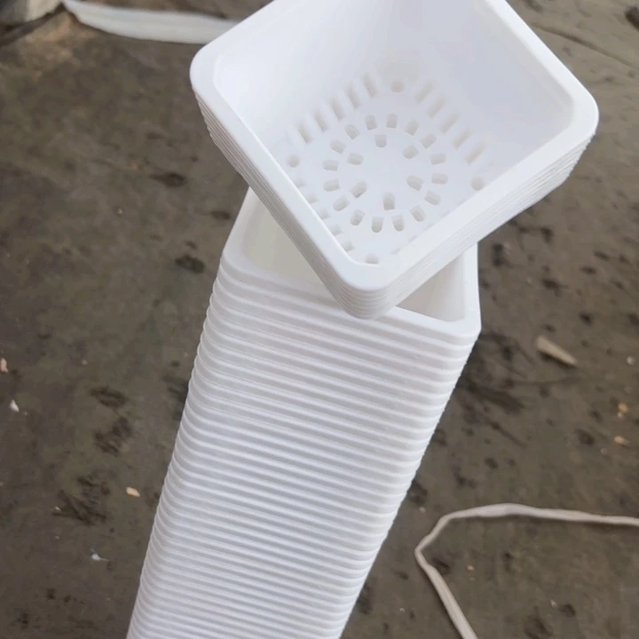 100白方盆9公分高7公分40个