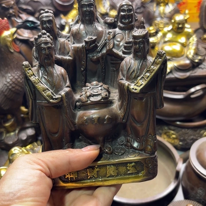 铜器摆件收收藏藏