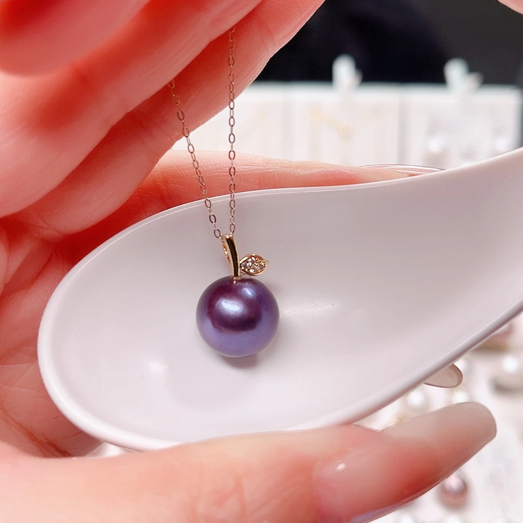 淡水珍珠吊坠(赠链)合金