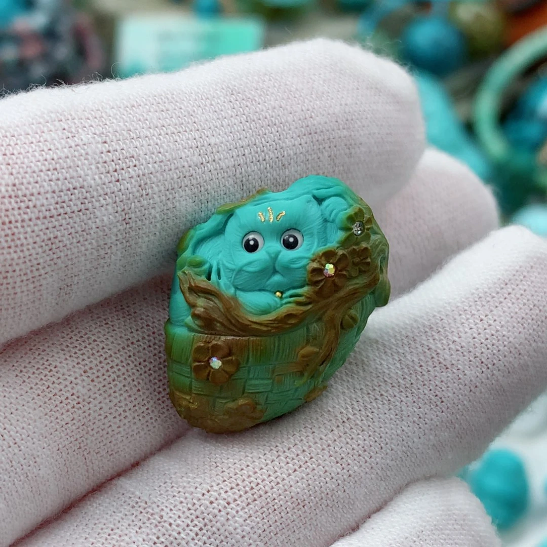 绿松石珠宝奇石未镶嵌