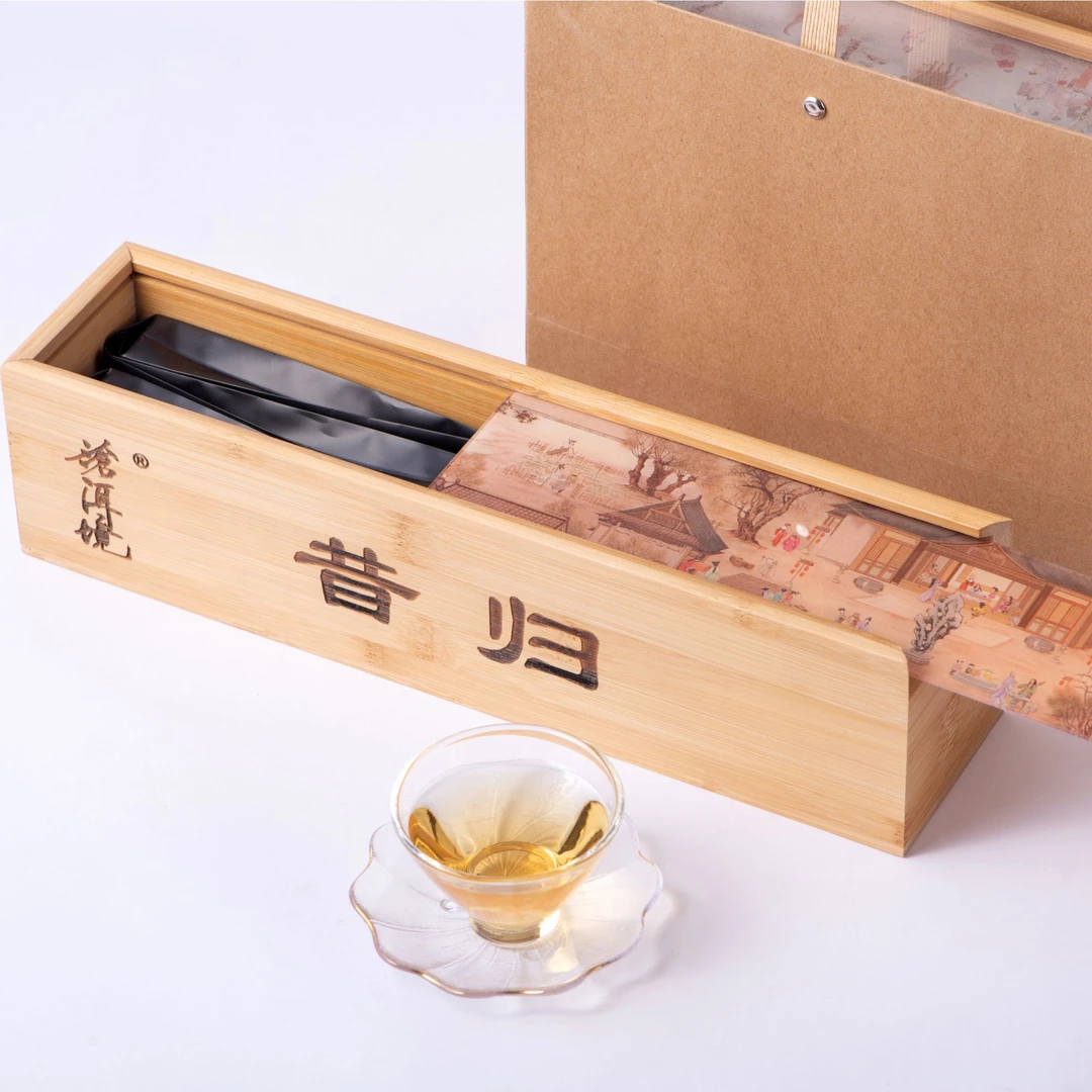 沧洱境忙麓山昔归古树生普