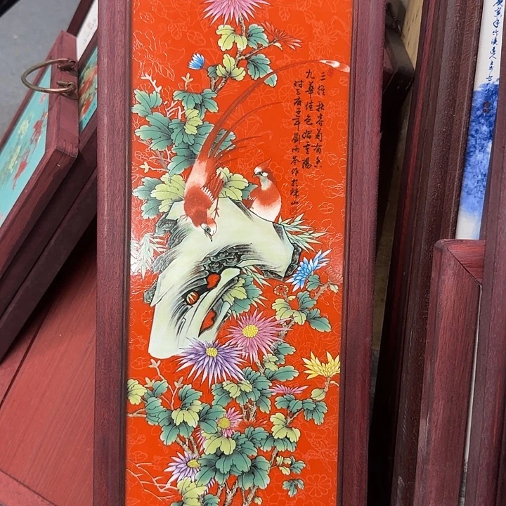 摆件瓷板画瓷板画