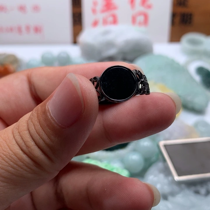 翡翠未镶嵌颈饰保真天然A货翡翠