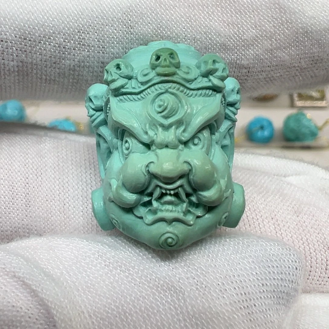 绿松石未镶嵌配饰直径