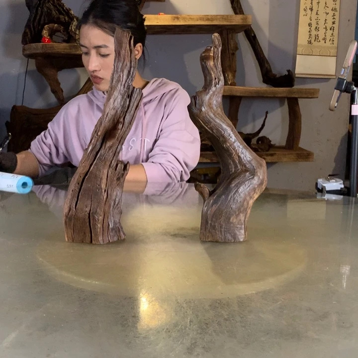 望***.天然的云南紫柚木会黄水