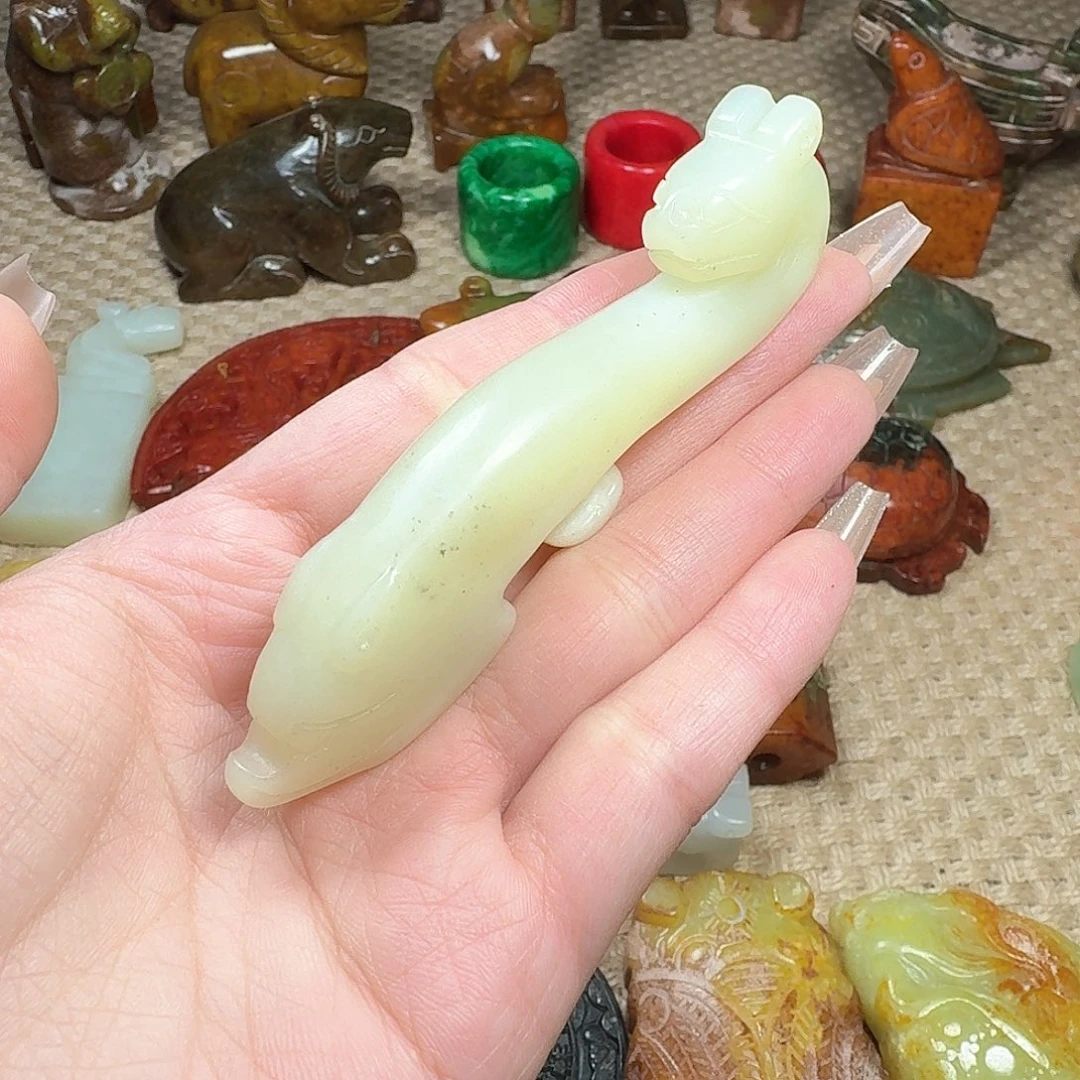 白玉菩提吊坠挂件