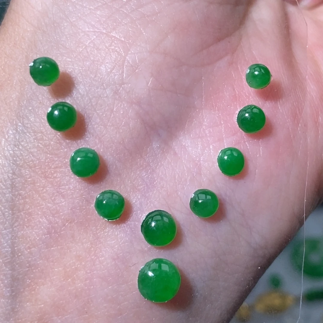 定制翡翠未镶嵌翡翠5.7×2.4