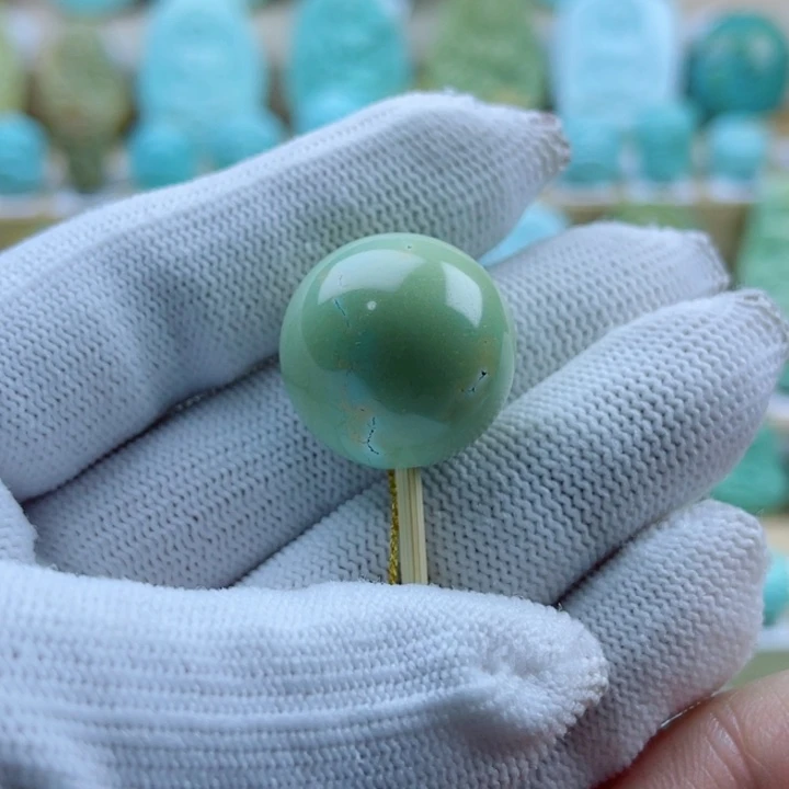 绿松石未镶嵌珠宝奇石20mm