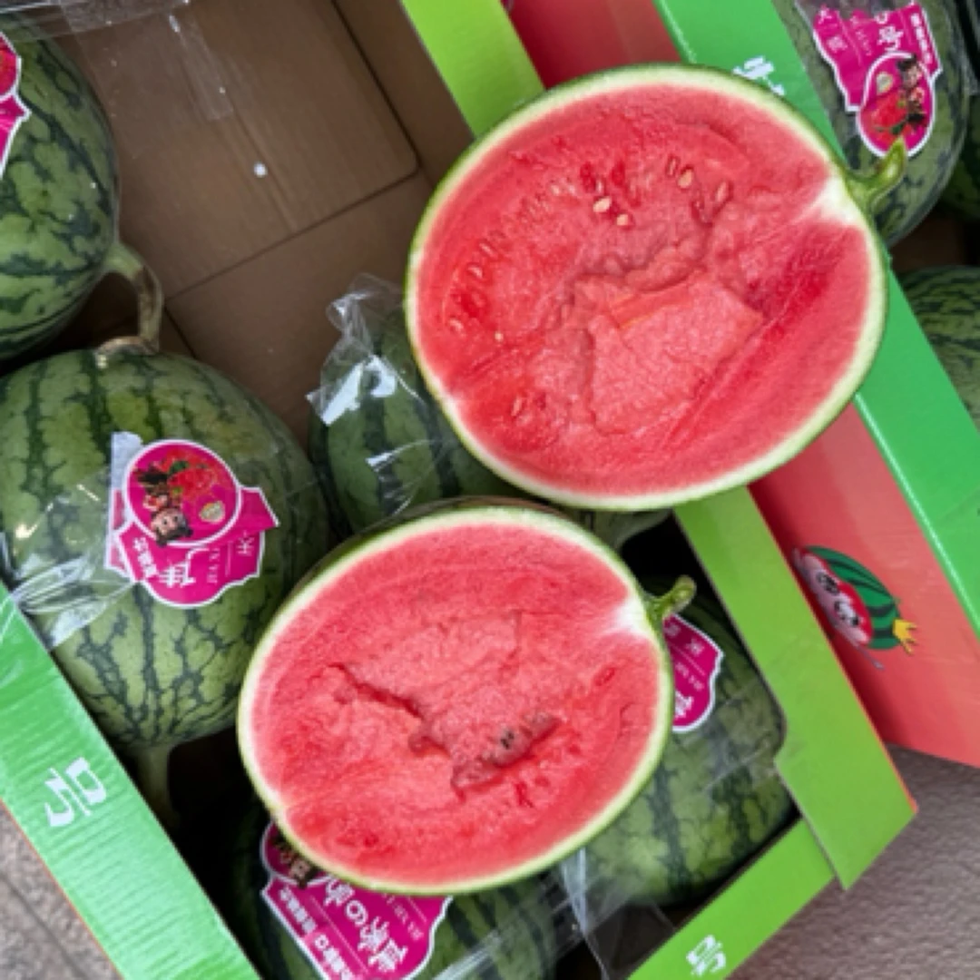 口口脆小西瓜一个约1.5公斤西瓜同城送西瓜同城配云南省