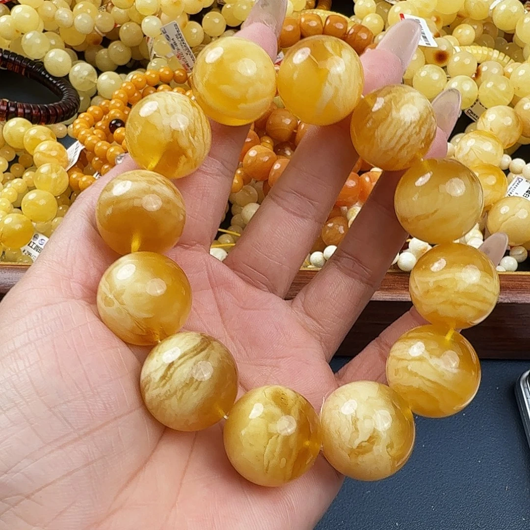 琥珀未镶嵌珠宝奇石