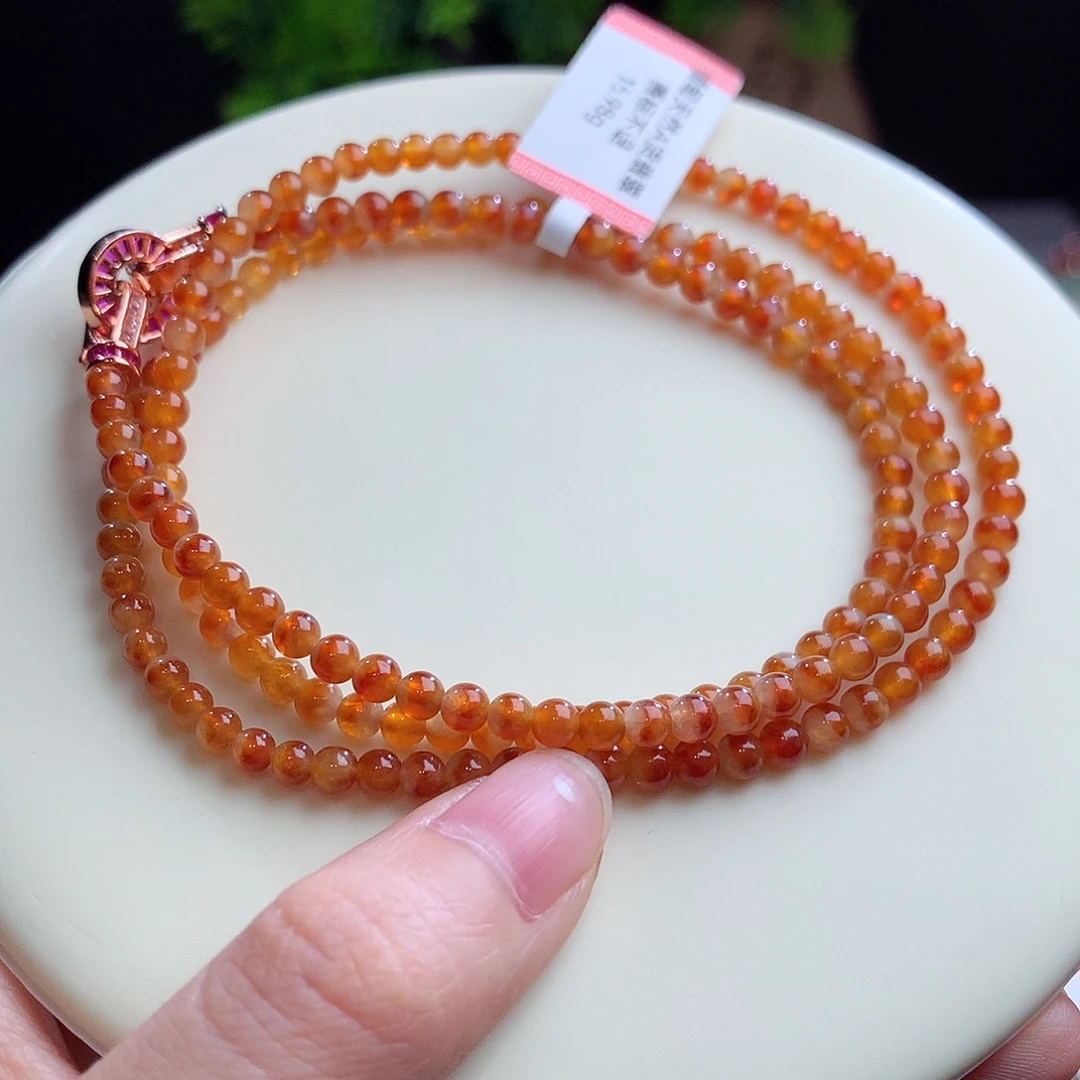 翡翠未镶嵌项链卡3.8