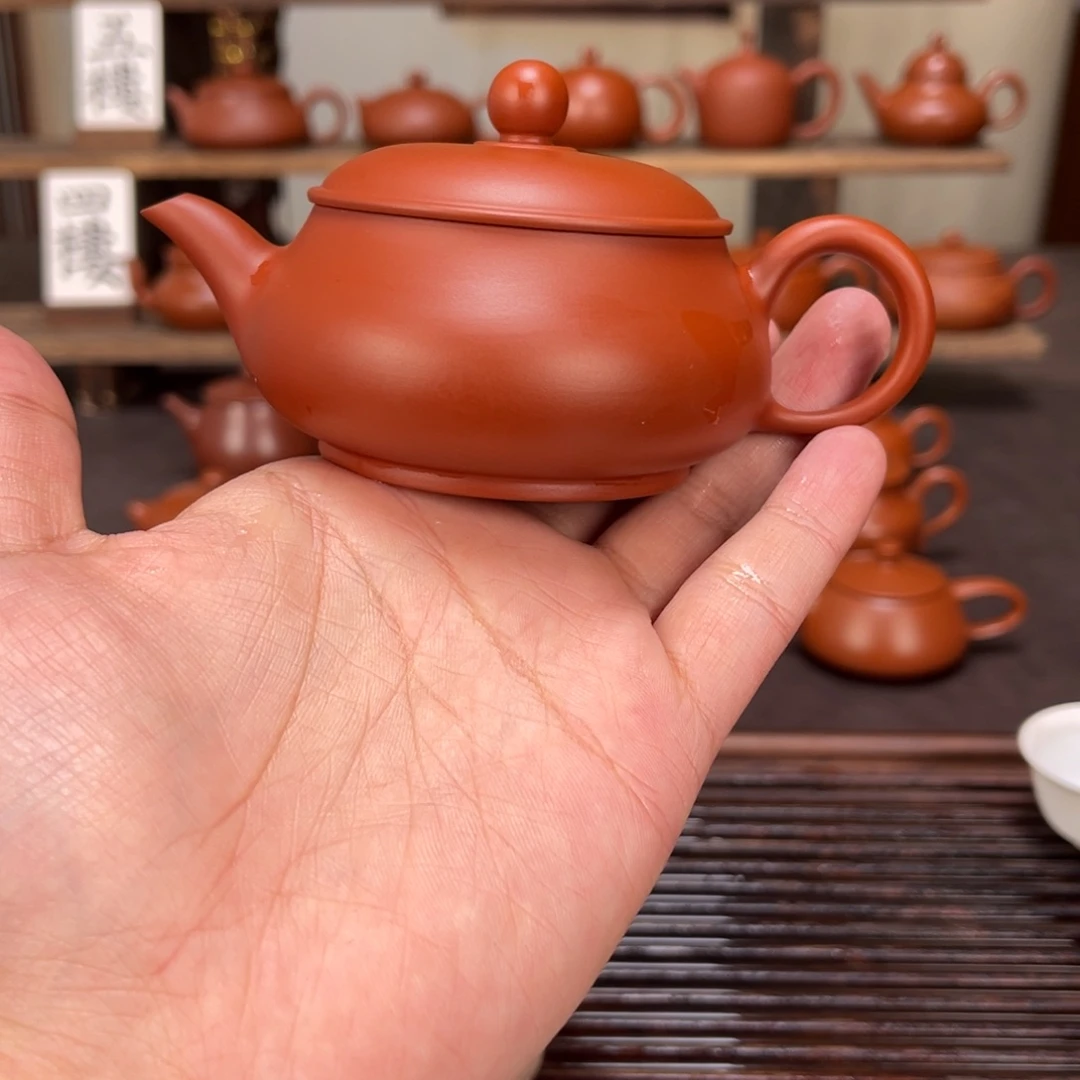 紫砂茶壶精工超薄明炉120cc