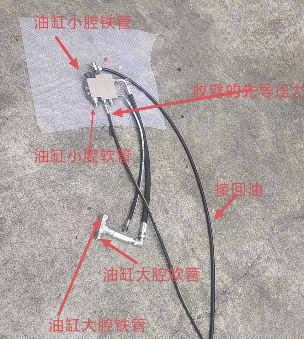 120款外置再生阀，挖机再生阀，中臂再生阀，中臂加速器