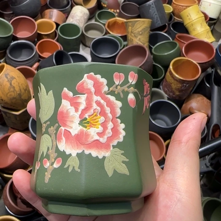 茶杯紫砂全手工紫砂