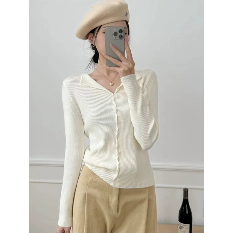 Moses Queen/魔西女王大码女装新款慵懒风针织开衫宽松毛衣外套