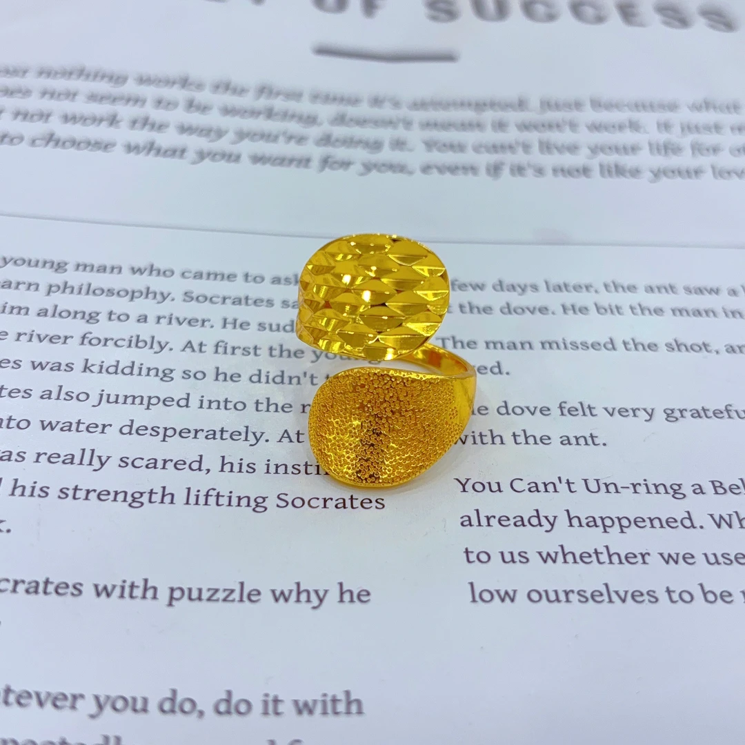 铜合金戒指 菱形戒指首饰时尚百搭送女友507-2-1欧美复古轻奢气质